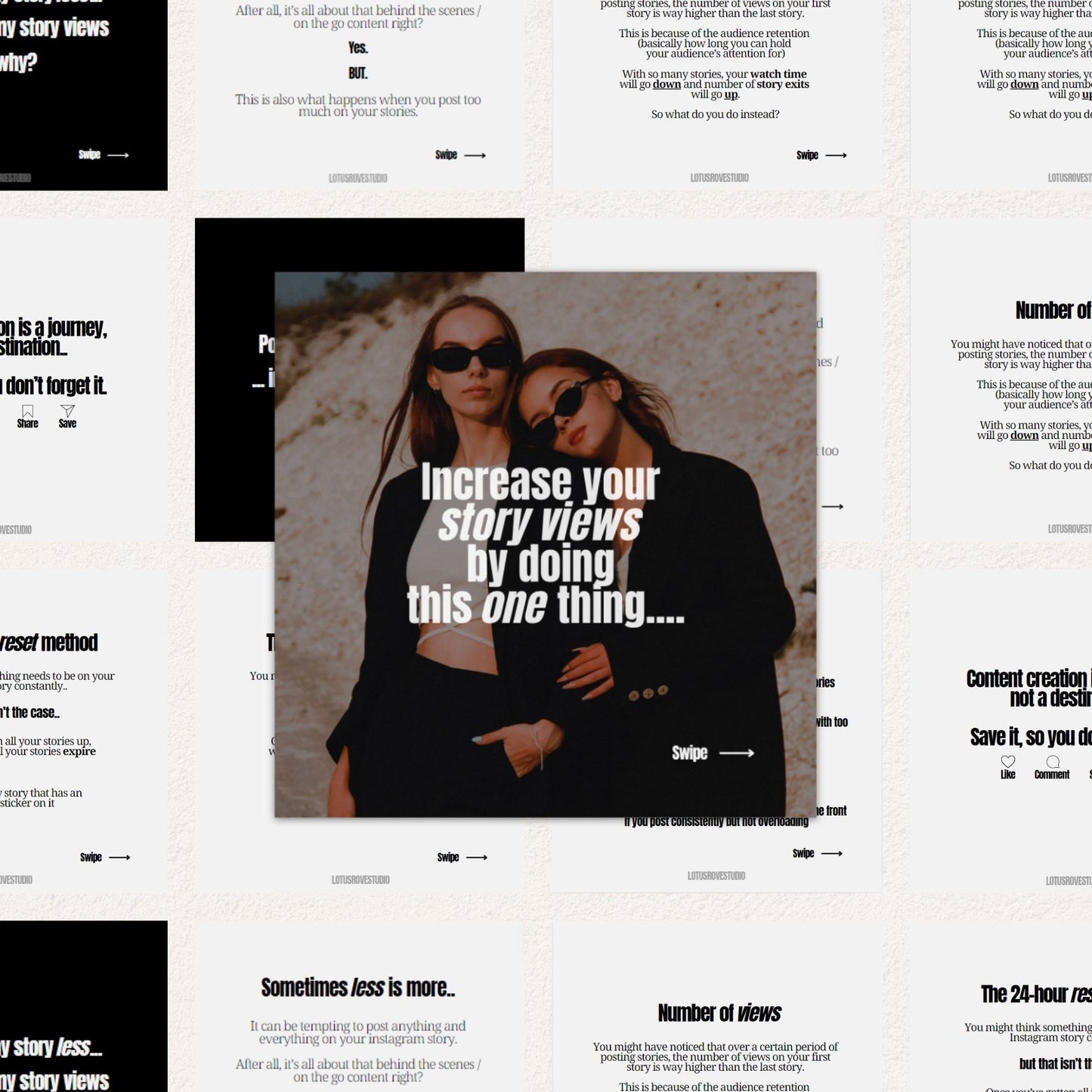 30 Days Of Digital Marketing Carousels w/ MRR