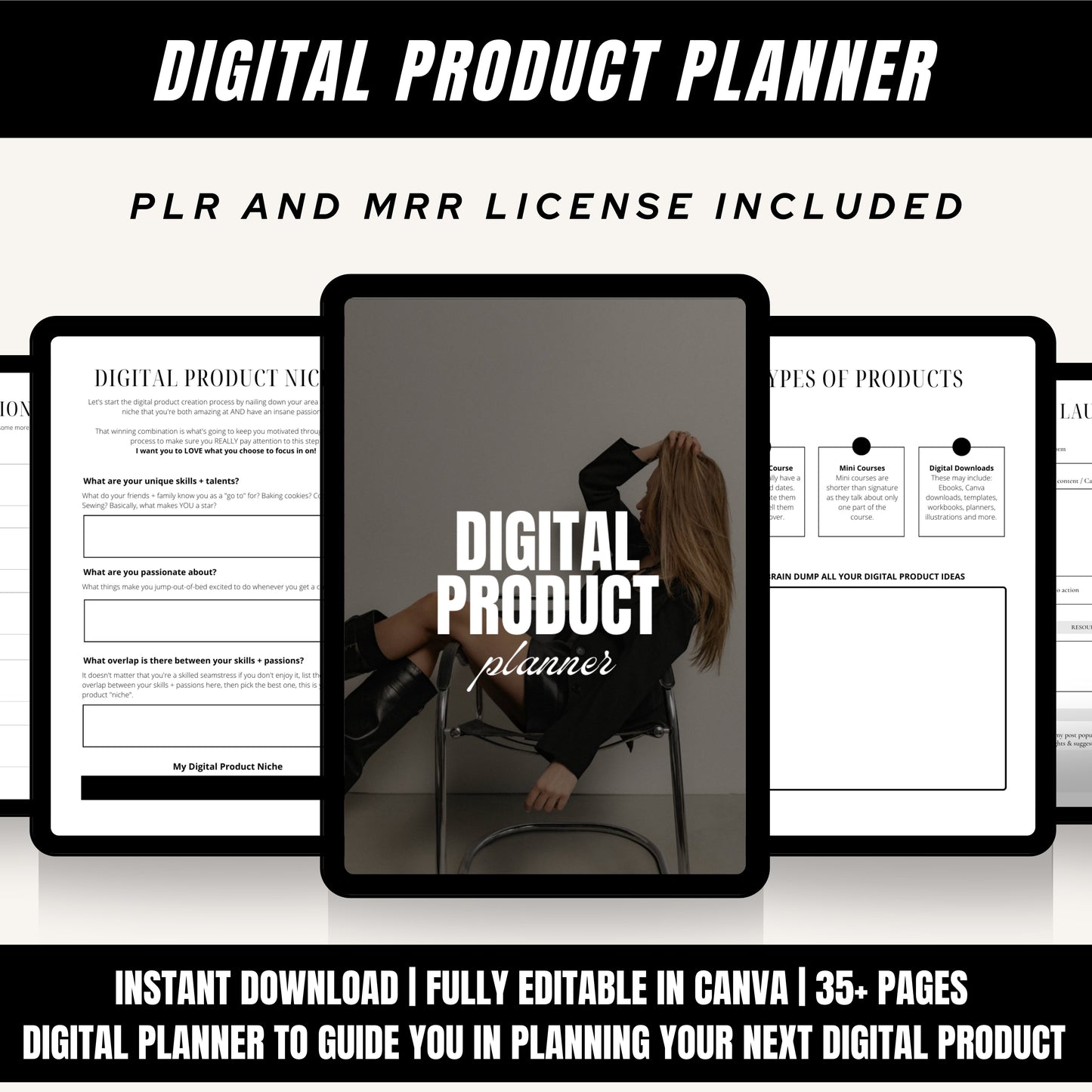 Digital Product Planner