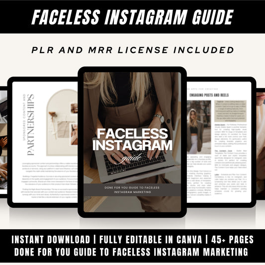 Faceless Instagram Guide